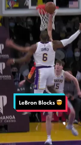 Check out these blocks by Lebron James‼️🤯 #ownyourridges @RUFFLES  #NBA #basketball #lebronjames #block