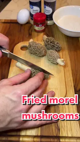 Deep Fried Morel Mushrooms!! #mushrooms #morel #deepfried #goodeats 