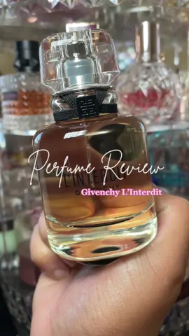 Perfume Review: Givenchy L’Interdit • #fragrance #perfumetiktok #givenchylinterdit #givenchyperfume #blackgirltiktok #itgirl #baddietiktok #perfumereview #viral #foryoupage 