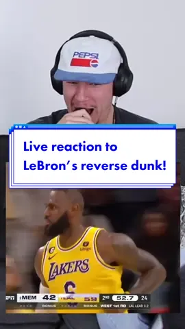 The boy’s live reaction to LeBron’s reverse dunk in game 6 against the Memphis Grizzlies! 🤣 Stay and listen to Episode 45 by clicking the link in bio :) 🎧 #theearmotel #podcast #comedy #NBA #lebronjames #dunk 