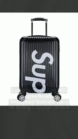 SUPREME LUGGAGE FOR TRAVEL #luggage  #supreme  #travelluggage 