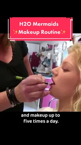 A peek behind the scenes of our favorite mermaid show! 🧜‍♀️💫 #h2ojustaddwater #h2omermaids #setlife #fypmermaid  #behindthescenes #bestshow #funnybehindthescenes #tvshows #childhoodmemories #makeup #phoebetonkin #rikkichadwick 