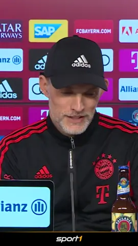 Kolo Muani auf Einkaufsliste? Thomas Tuchel muss herzhaft lachen. 😂 #tuchel #totalvideo #sport1 #sport1news