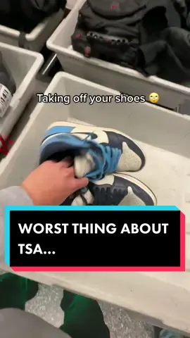 And you gotta walk around them dirty airport floors 🤮 #sneakertok #sneakertravelers #sneakertok2023 #jordan1 #jordans #tsa #tsair 