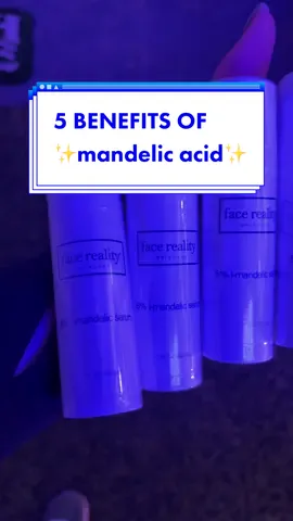 Your self care glow up secret is mandelic acid 💅🏼 Transform Your Skin in 5 Ways just by adding Face Reality's Mandelic Acid serum into your routine. Your future skin will thank you ✨ #MandelicAcid #FaceReality #TransformYourSkin #SkincareJourney #AcneTreatment #ChemicalExfoliation #RadiantComplexion
