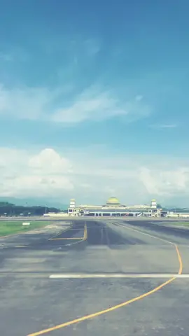 Take off from Sultan Iskandar Muda Airport, Aceh, Indonesia #aceh #visitaaceh #wonderfulindonesia 