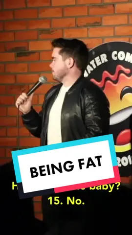Being Fat 😂 #adamrowe #hotwatercomedy #standup #fyp #funny #paulsmithcomedy #uk #foryoupage #foryou #silly #hilarious