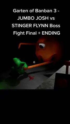 Garten of Banban 3 - JUMBO JOSH vs STINGER FLYNN Boss Fight Final + ENDING#garten #gartenofbanban #gartenofbanban2 #gartenofbanban3 #trending 