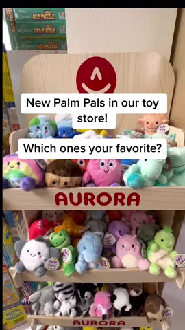 Obsessed with these new palm pals 😫 #plushies #plush #palmpals #jellycat #tucsonarizona #toystore #squishmallow #plushiesoftiktok #strawberrymilk #stuffedanimals 
