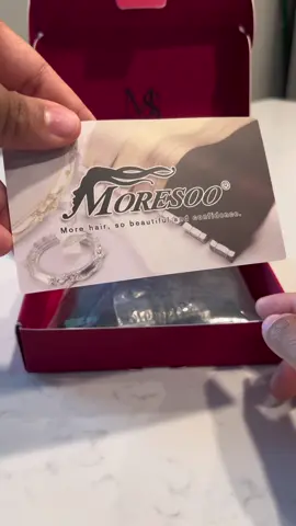 I can’t wait to try these clip ins!😍😍 @MORESOO HAIR  #moresoohair #clipins #clipinhairextensions #hairextensions 