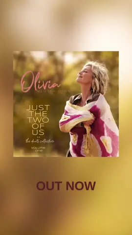A brand-new album, showcasing new and never-before-released duets, from Olivia Newton-John is available everywhere today! Volume One of Just The Two Of Us: The Duets Collection features tracks with fan-favorite artists like @Dolly Parton , @Mariah Carey , @paulankadigital , @John Travolta, and more!  Stream and download with the link in bio 💐 #Jolene #ONJ #OliviaNewtonJohn #DollyParton #JustTheTwoOfUs #NewAlbum #NewMusic #NewMusicFriday 