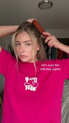 mid-day uglies = crusty skin, greasy hair & a much needed outfit change 😚 #accutane #grwm #matildadjerf #hairstyle #hairinspo #OOTD 