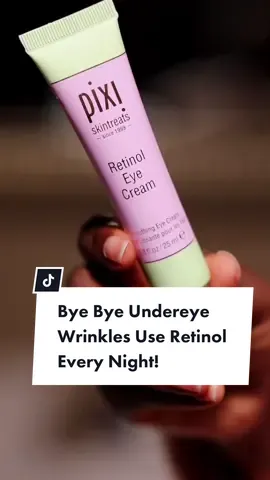 One of favourite Retinol from @Pixi Beauty Super nourishing, this cream restores, renews, and helps minimise the look of fine lines. • Soothing eye cream • Suitable for all skin types • Paraben-free #retinoleyecream #retinoltipsforbeginner #retinoltreatment #skincaretiktok #beautyfinds #BeautyMustHaves 