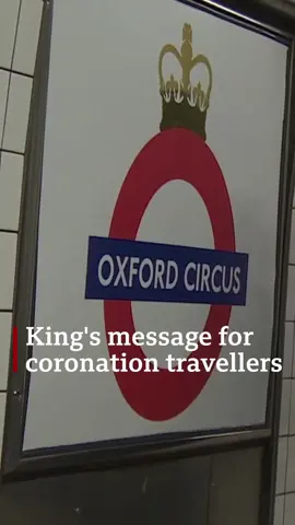 “My wife and I wish you and your families a wonderful Coronation weekend.” The King has recorded an announcement for railway stations across the UK in which he reminds travellers to “mind the gap”. The recording can also be heard on the London Underground until Monday. @bbcnews #BBCNews #CoronationOnTheBBC #Coronation #iPlayer