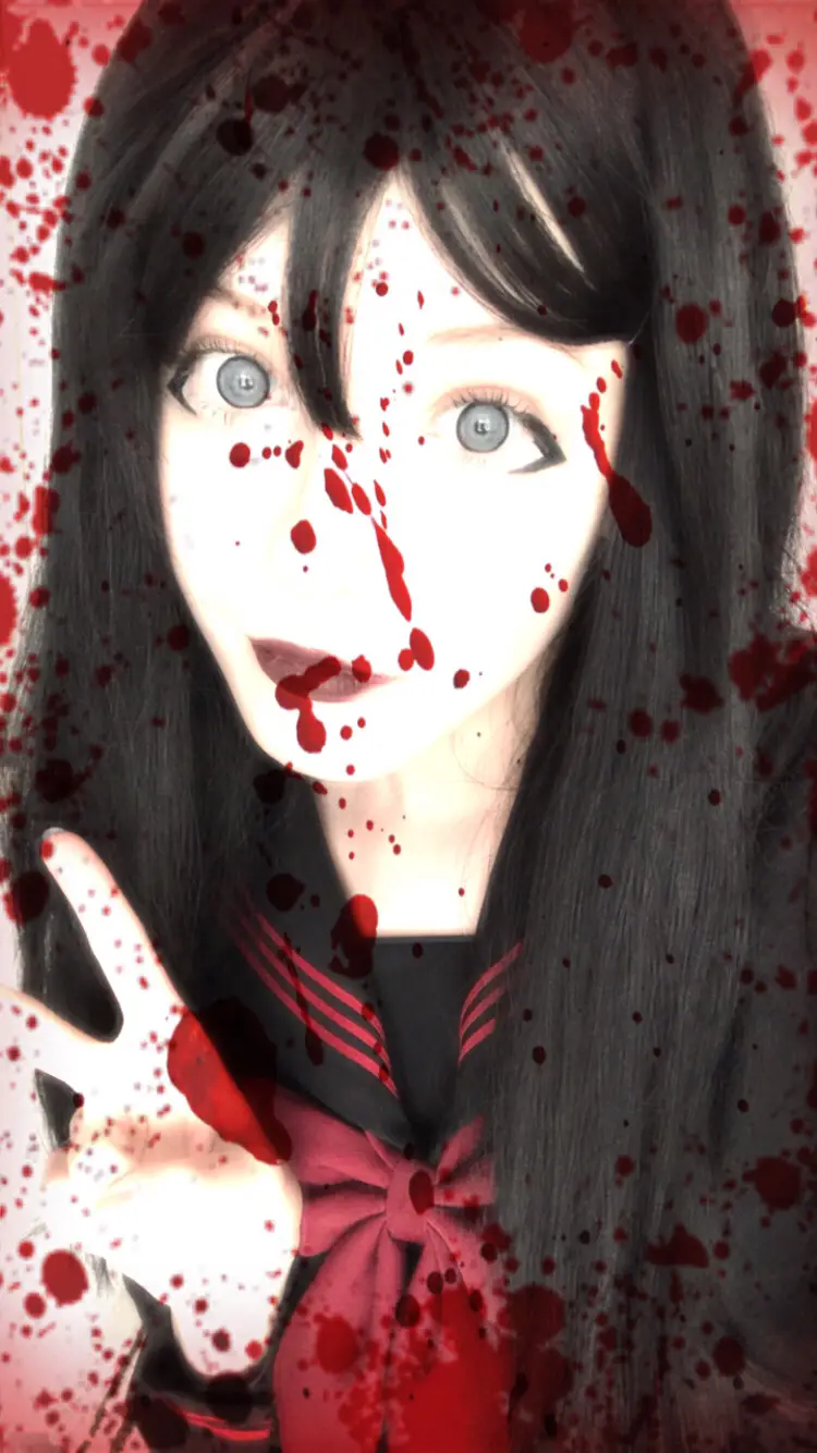 !fake blood!! Fake blood !¡ #sayakisaragi #hellgirlanime #animecore 