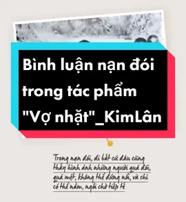 Bình luận về nạn đói trong 
