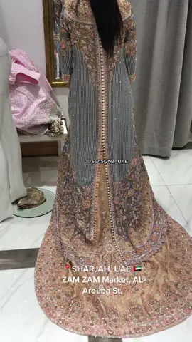 Stunning Bridal dresses available to order/purchase now. DM us on instagram for more information or come visit us in our shop in sharjah. 🌟 #sharjah #uae #seasonz #pakistani #desi #indianwedding #pakistaniwedding #pakistanibride #iloveuae #sharjah_uae #دبي #dubai #abudhabi #ajman #trending #fyp #capcut #rasalkhaimah #bride #bridal #bridaltiktok 