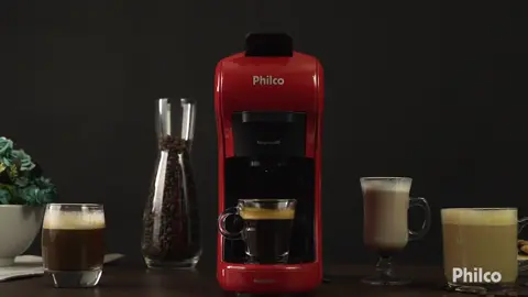 Conheça a cafeteira Philco Multicápsula a praticidade que faltava na sua rotina. ☕️✨ E só na promoção do dia das mães você compra essa linda cafeteira de R$899,00 por R$699,00 👸🏻 #novidades #compras #preçobaixo #philco #promo #melhorpreco 