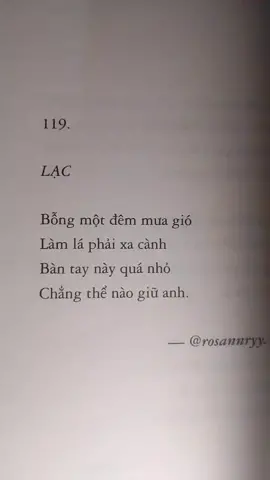 Bàn tay này quá nhỏ #vasaokhongthehetyeuem #thơ #caption #fypシ #sach #thuong #sadstory #canhothichkhoc #fyp #buon_tam_trang #buon #xuhuong #xh #quotes #sad #storry #thương 
