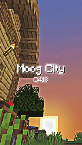 Moog city... #music #sound #Minecraft #c418 #sunset #nostalgia #popular 