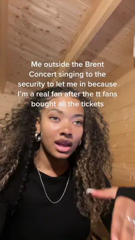 I’ll do whatever it takes to get into that concert #brent #brentfaiyaz #fyp #youngathena 
