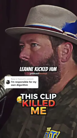 Replying to @Tbotouch Can’t stop watching this 😂😭  #podcastclips #podcast #funnyvideos #comedians #comedy #bertkreischer #tomsegura 