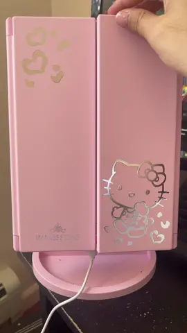 Love my @impressionsvanity hello kitty mirror!! Sooo cute ! Draft from March teehee #hellotiktok #fyp #hellokitty #sanrio #makeup #mirror #hellokittylover #ReTokforNature #shoppinghaul #marshalls #pink 