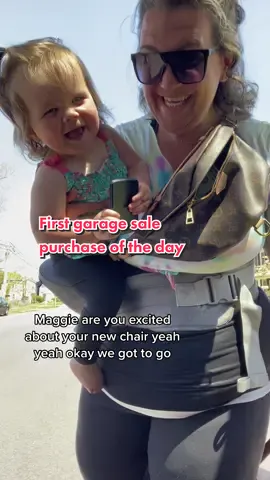 Teach em young⁣ ⁣ #mamasandminislongisland #garagesale #garagesaleing #gonesailing 