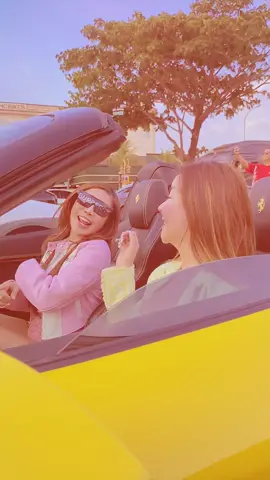 Dnc Ride 💛💛 #dncride #daynitecrew #pik #zoku #ferrari #yellow #sportcar 