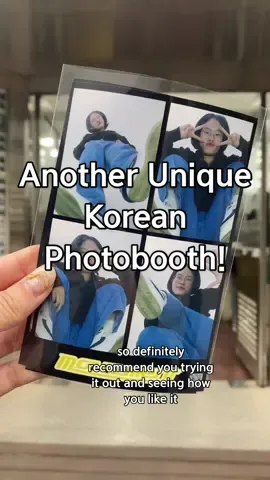 I found another unique Korean photobooth for you to try! This one takes your photos from below and is called “Movement” in Hapjeong~📸⬇️ #koreanphotobooth #korea #seoul #trendy #photobooth #lowangle #lifeinkorea #seoullife #thingstodoinkorea #핫플 #합정 #네컷사진 #포토부스   