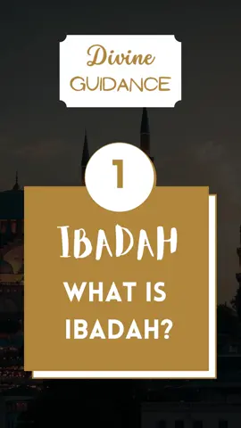 Ibadah, or worship, is at the heart of Islamic faith - it's how Muslims express their devotion and submission to Allah. From prayer and fasting to charity and pilgrimage, these acts of worship help us fulfill our spiritual and moral obligations, and draw us closer to Allah. Join us in exploring the beauty and significance of Ibadah in Islam. #Ibadah #IslamicWorship #spiritualjourney