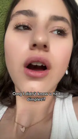 Only people with dimples will understand 