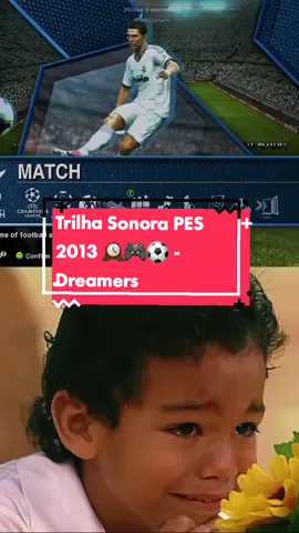 Essa é pra chorar! O tempo não volta nunca, irmão e irmoa... Só chore! 😭🤧😞  . . PES 2013 . #pes2013 #savoiradore #dreamers #pes2013musicas #nostalgia #bonstempos #otempovoa #otempopassa #saudades #jogosnostalgicos #musicasnostalgicas #tempobom #futebol #videogame 
