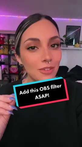 This OBS filter is an absolute necessity! And will keep your viewers happy 😁 #twitchtips #streamersoftiktok #GamerGirl #streamertips #streamerfyp 