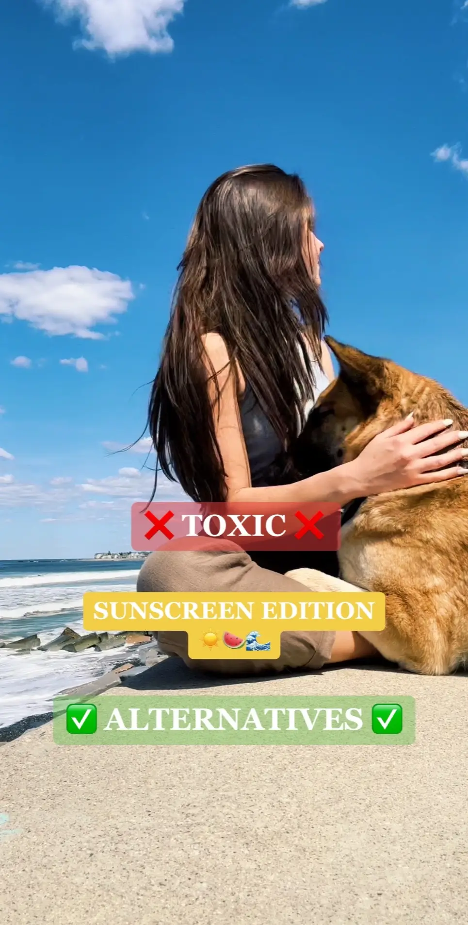 This is your friendly reminder to dive into some research about conventional sunscreens. Even the FDA admitted years ago that the only safe ingredients are zinc oxide and titanium dioxide. Not to mention the detrimental effects those ingredients have on coral reefs, marine wildlife, and the environment. Now, over the last 2 years we have learned about the harmful effects of titanium dioxide leaving just one ingredient at the top- zinc oxide. Look for this one in your sunscreens but be wary that some brands may still sneak the “no-no” ones in the ingredients section. Practice informed consent and have fun!  #sunscreen #health 