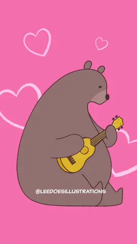 I like you 🐻🧡#fyp #animation #vibes