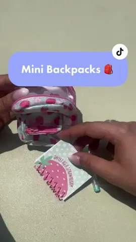 What would you keep in your mini backpack? 🎒🤔 #learningexpresstoys #minibackpack #minicollection #craftsforallages #minicollectables #makeitreal 