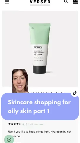 Skincare shopping 101 for oily and acne-prone skin!  Descriptions to look for, for lighteweight products that sink intomyour skin include: gel, water/watery, and fluid.  Leave your questions for oily skincare tips below! #oilyskin #oilyskincare #SkinCare101 #skincaretips #acneproneskin #oilyskintips #oilyskincareroutine #skincareshopping #paulaschoice #versedskincare #jbeautyskincare 