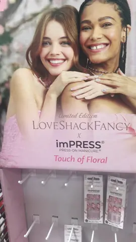 Love Shack Fancy x imPress nails! Beyond beautiful 💓 #loveshackfancyximpress #loveshackfancynails #loveshackfancygirls #loveshackfancyvibes #impressnails #kissnails #impressxloveshackfancy #easypressonnails #loveshackfancyaesthetic #walmartnailfinds #impressnailsqueen #walmartbeautymusthaves #pinkandgirlyfinds #pinkandgirlythings 