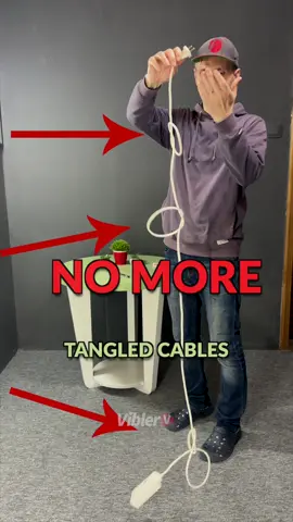 No More Tangled Cables: Easy Solution for Wrapping your Cables #cable #power #wire #wrap #vibler #viblercreative #construction #tech #technology #fyp #foryoupage #viral #tools #sound