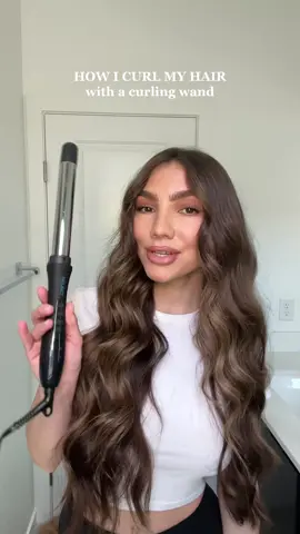 One of my favorite ways to style my hair 🥰 #haircurlingtutorial #haircurls #howtocurlyourhair #curlingwandtutorial #curlingwand #wavyhairtutorial #hairtutorial #fyp #foryou #viral #hairtok #longhairstyles 