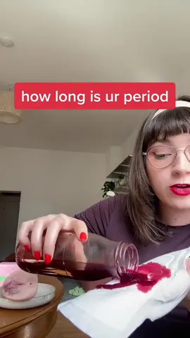 how long should ur period last? #periodtok 