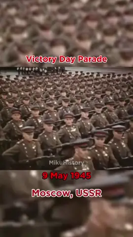 ⚠️(Educational Content)⚠️ 1 day different from Europe to celebrate the victory #history #HistoryTime #military #ww2 #ww2history #sovietunion #ussr #redarmy #communism #victoryday #parade #1945 #fyp 