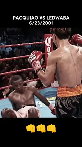 PACQUIAO VS LEDWABA 6/23/2001 #boxing #fyp #theknockout #salute 
