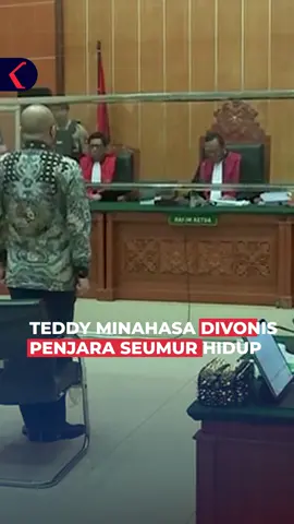 Tersangka kasus peredaran narkotika Teddy Minahasa divonis hukuman penjara seumur hidup.  Hal ini diputuskan oleh hakim pada sidang 9 Mei 2023.  Simak berita lainnya di kompas.tv #VODKompasTV #tiktokberita 