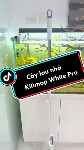 Cây lau nhà thông minh Kitimop White Pro, trang bị hệ thống tự vắt gồm 11 con lăn trợ lực siêu mạnh mẽ #caylaunha #bolaunha #caylaunhathongminh #caylaunhatuvat #caylaunhatuvat #moitruonglananh