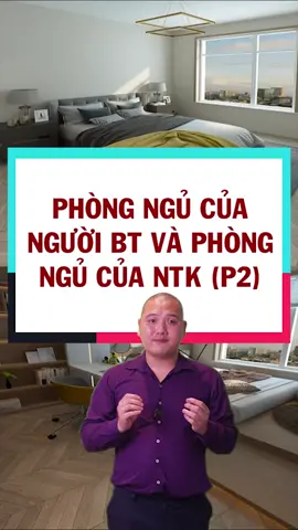 Phodng ngủ của người bình thường và phòng ngủ của Nhà thiết kế (P2) #nhungthietke #thietkenoithat #LearnOnTikTok #metub 