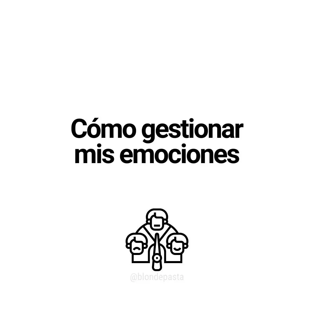 Identifica tus emociones y aprende a gestionarlas 