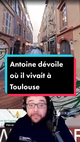 Antoine dévoile où il vivait à Toulouse  #Toulouse #eglise #capitoletoulouse #bigflo #bigfloetoli #antoinedaniel #twitchclips #twitch #bestof #clip #pourtoi #tiktok #viral 
