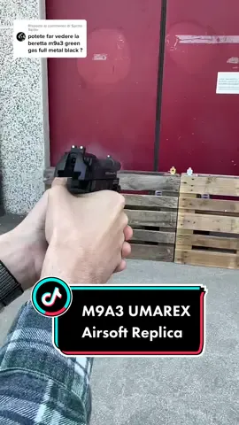 Risposta a @Spirito Santo  ecco la Beretta M9A3 @umarex 💨 #fakegun #asmr #viral #airsoft #softair #airsoftbb #m9a3 #bb #beretta #umarex #gas #vaiprofycaramba #sport 